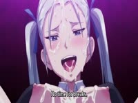 Meikoku Gakuen Jutai-hen - Innocent chick got her anime pussy destroyed by big dick